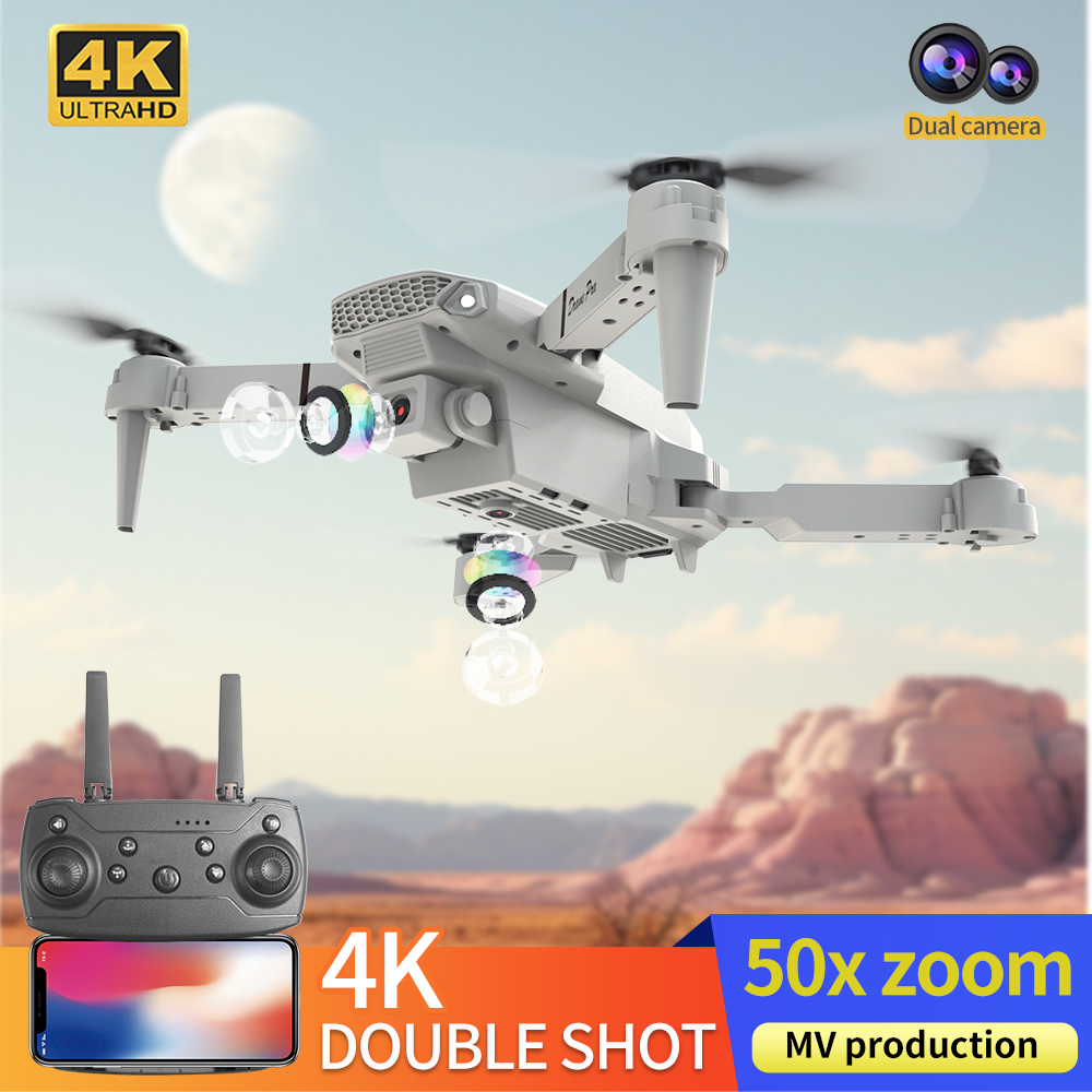 2026 NEW E88 Professional HD 4 - Drone Camera Professional recension och pris
