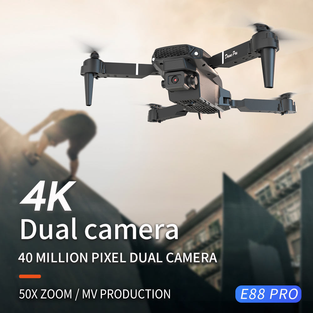 2026 NEW E88 Professional HD 4 - Drone Camera Professional recension och pris