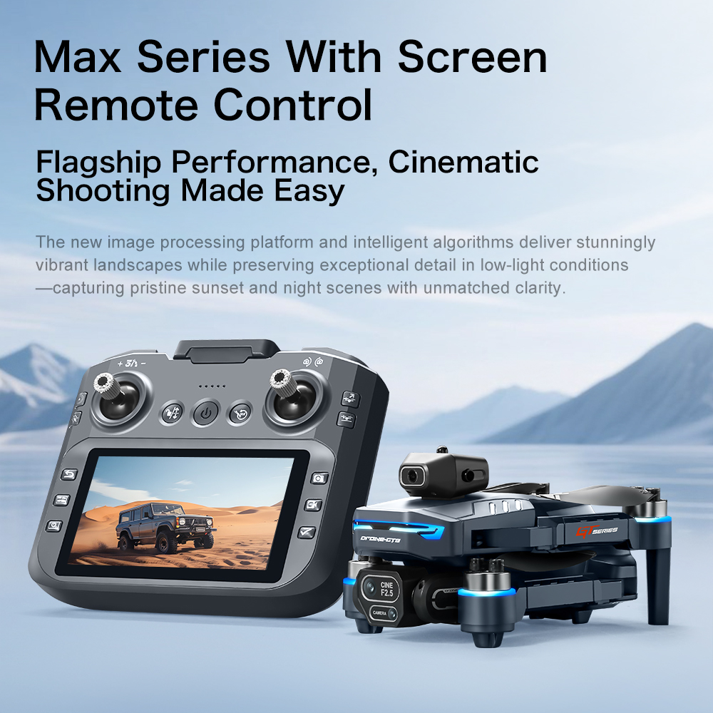GT8 Foldable GPS RC Drone 8K H - Drone Camera Professional recension och pris