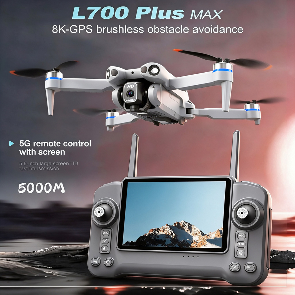 2026 L700 Plus MAX GPS Drone 8 - Drone Camera Professional recension och pris