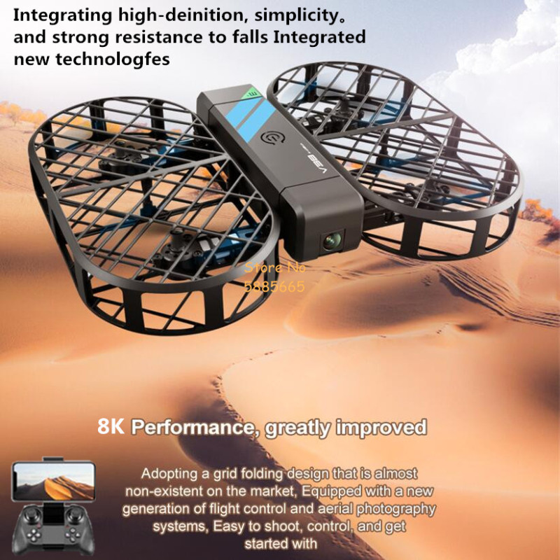8K HD Camera 360° Protection O - Drone Camera Case recension och pris