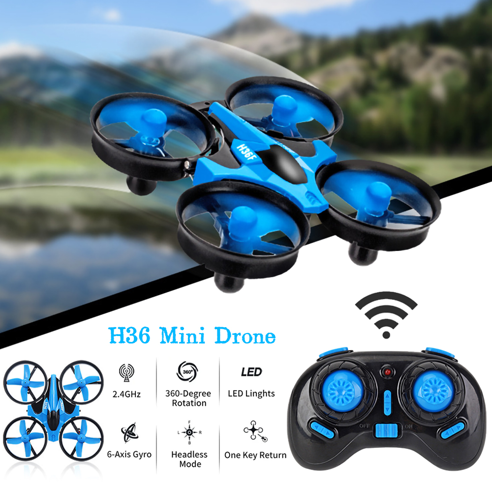 JJRC H36 Mini Rc Drone 4ch 6-A - Eachine Drone E010 recension och pris
